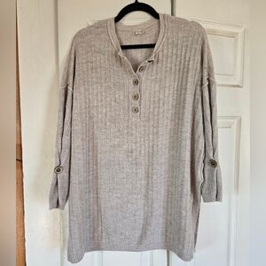 Intimately by Free People Gray Sweater, L/XL